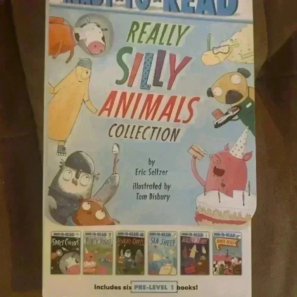 Ready to read silly animals book‎ set, 5 books